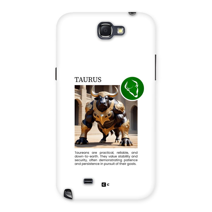 Towering Taurus Back Case for Galaxy Note 2