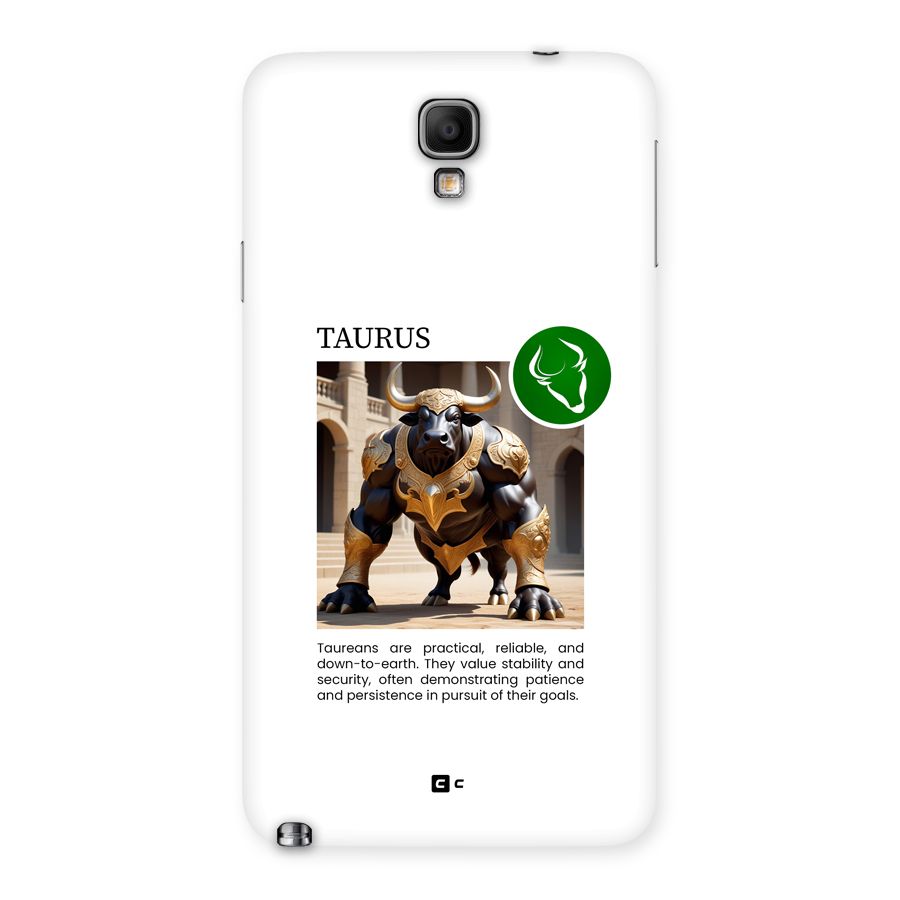 Towering Taurus Back Case for Galaxy Note 3 Neo