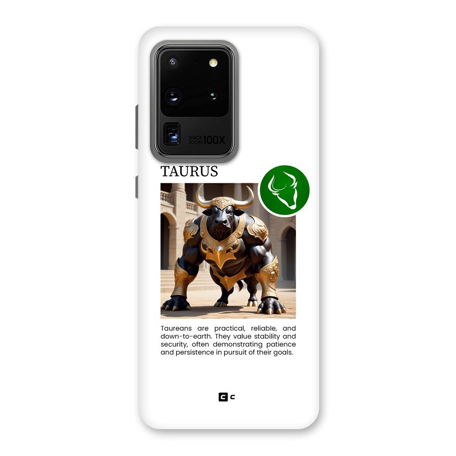 Towering Taurus Back Case for Galaxy S20 Ultra