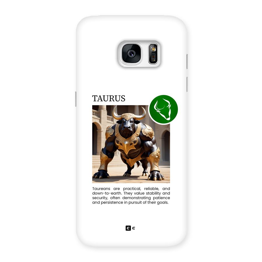 Towering Taurus Back Case for Galaxy S7 Edge