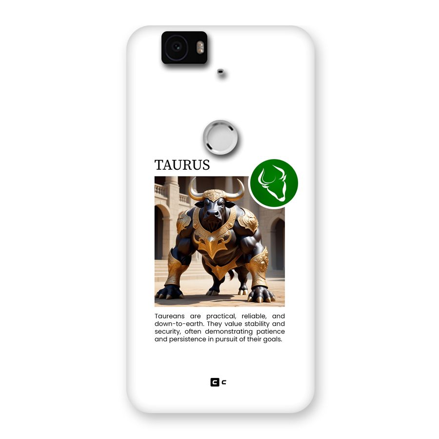 Towering Taurus Back Case for Google Nexus 6P