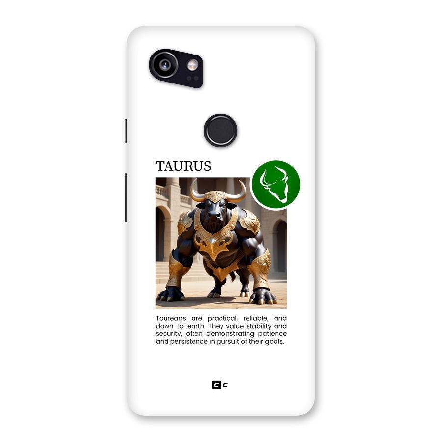 Towering Taurus Back Case for Google Pixel 2 XL