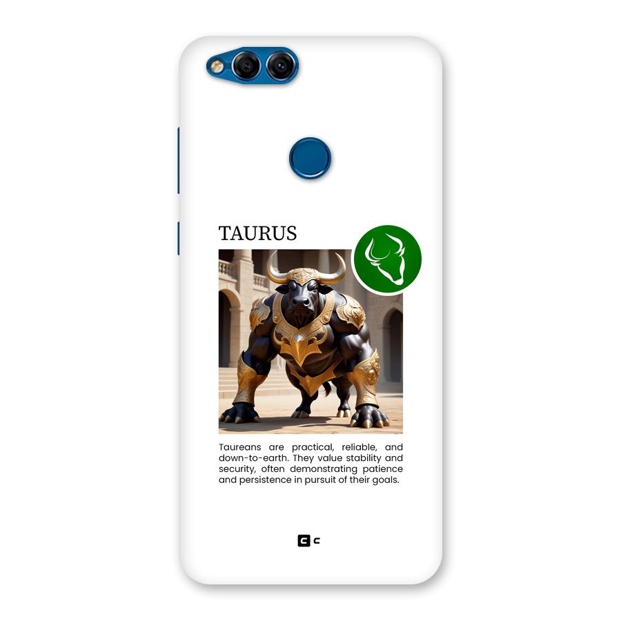 Towering Taurus Back Case for Honor 7X