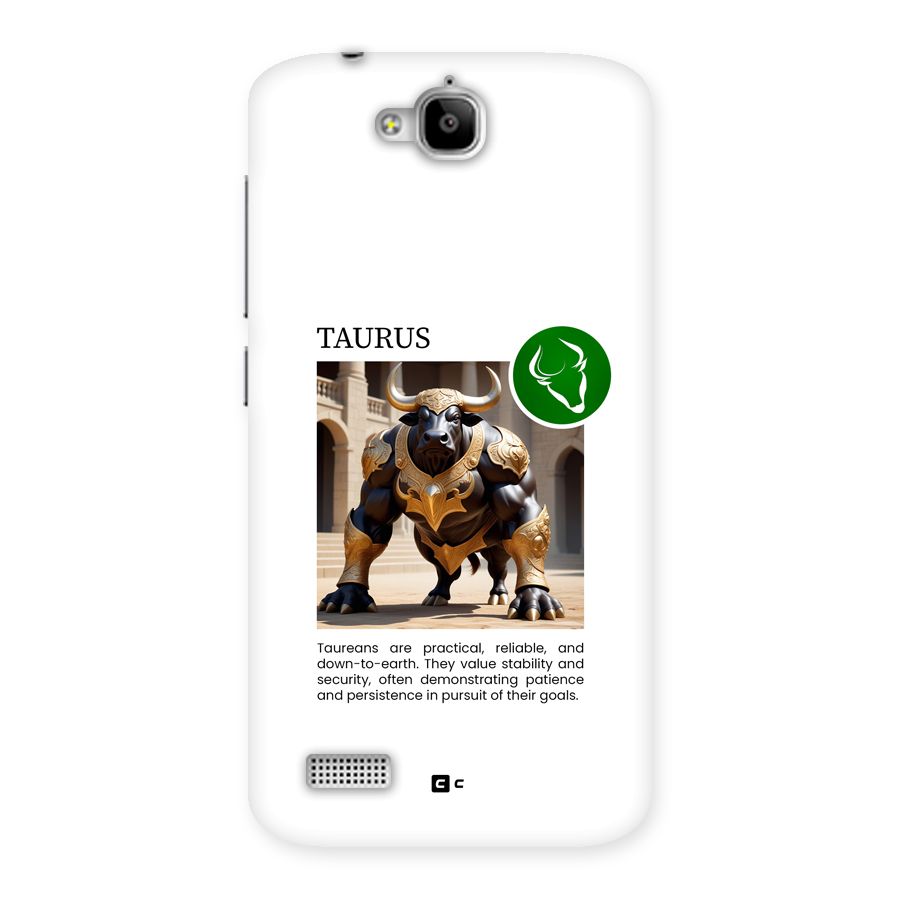 Towering Taurus Back Case for Honor Holly