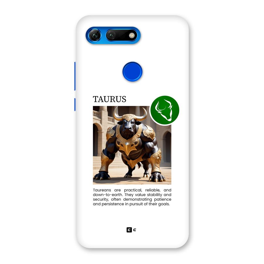 Towering Taurus Back Case for Honor View 20