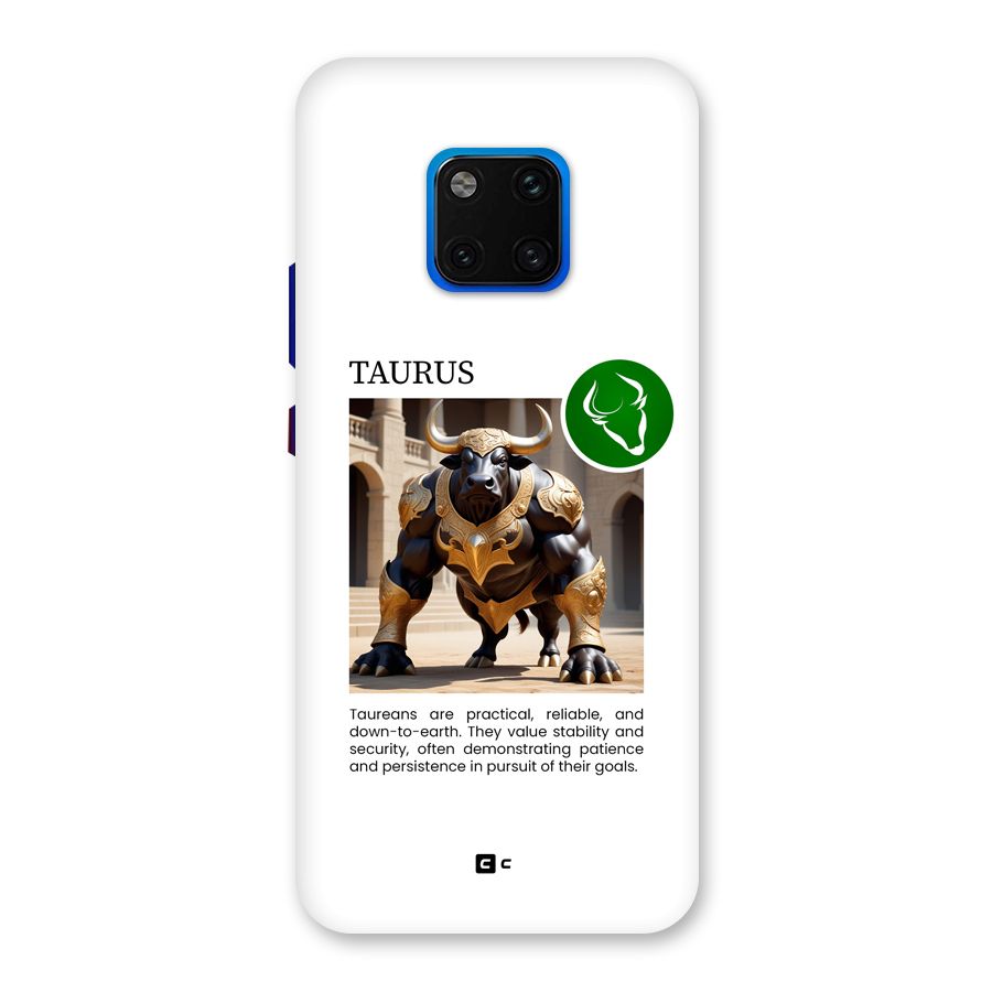 Towering Taurus Back Case for Huawei Mate 20 Pro