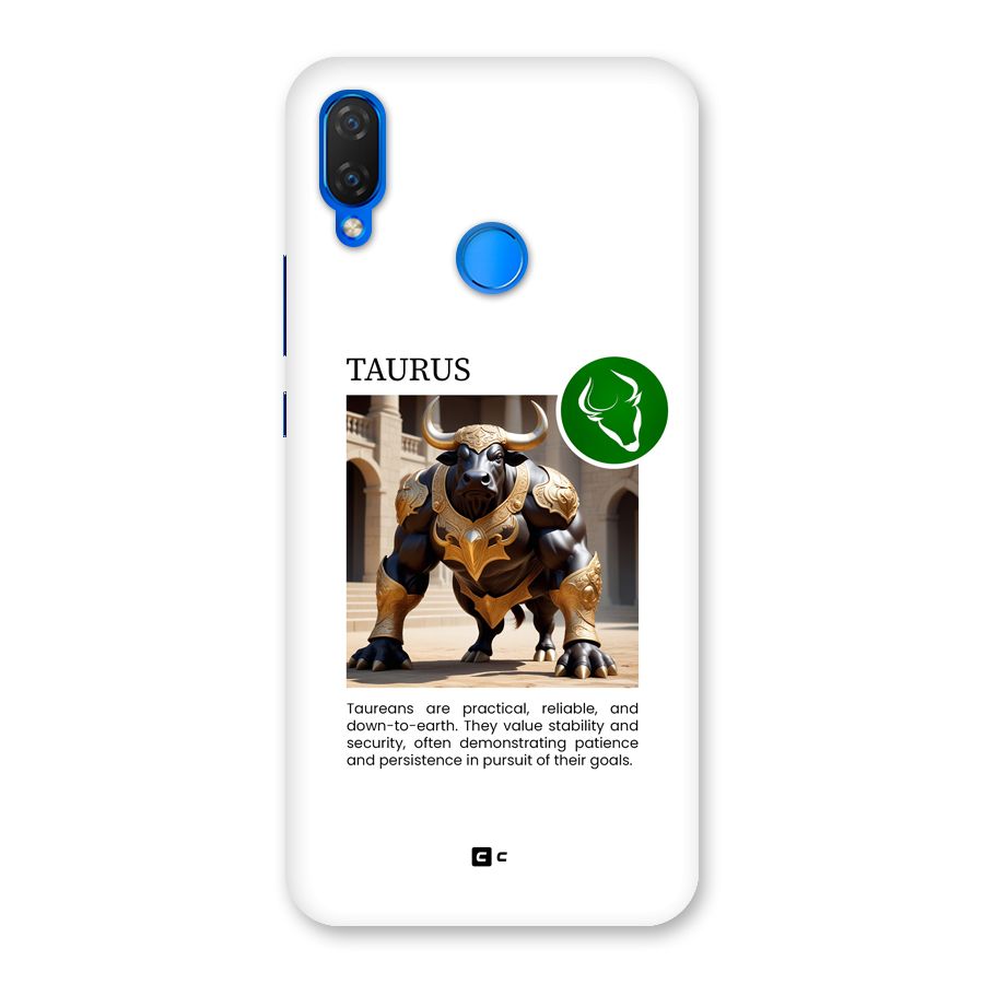 Towering Taurus Back Case for Huawei Nova 3i