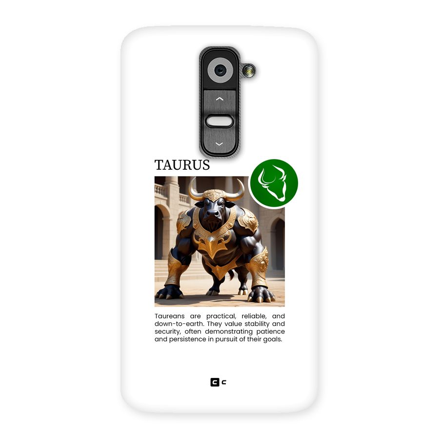 Towering Taurus Back Case for LG G2