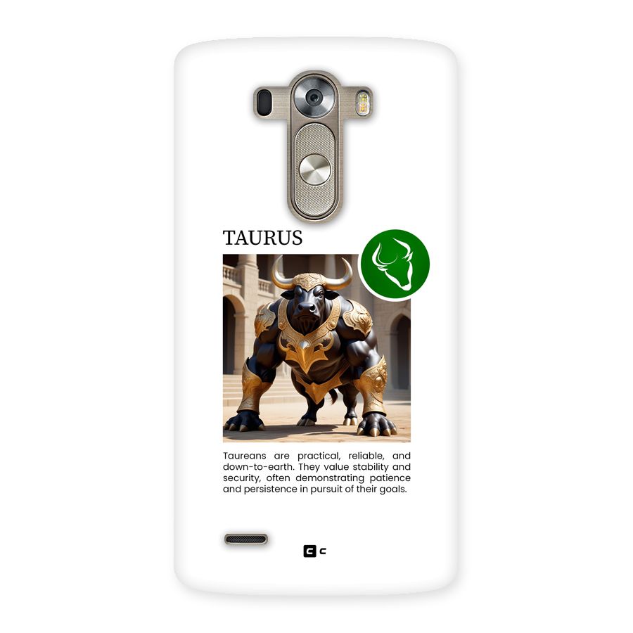 Towering Taurus Back Case for LG G3