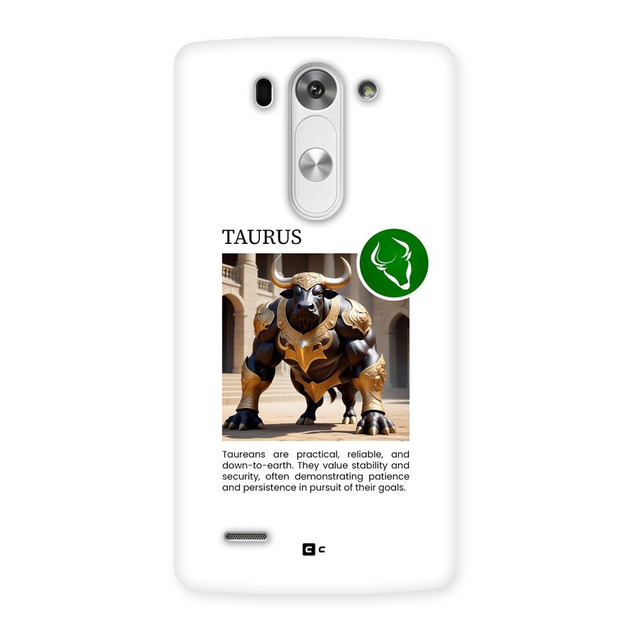 Towering Taurus Back Case for LG G3 Beat