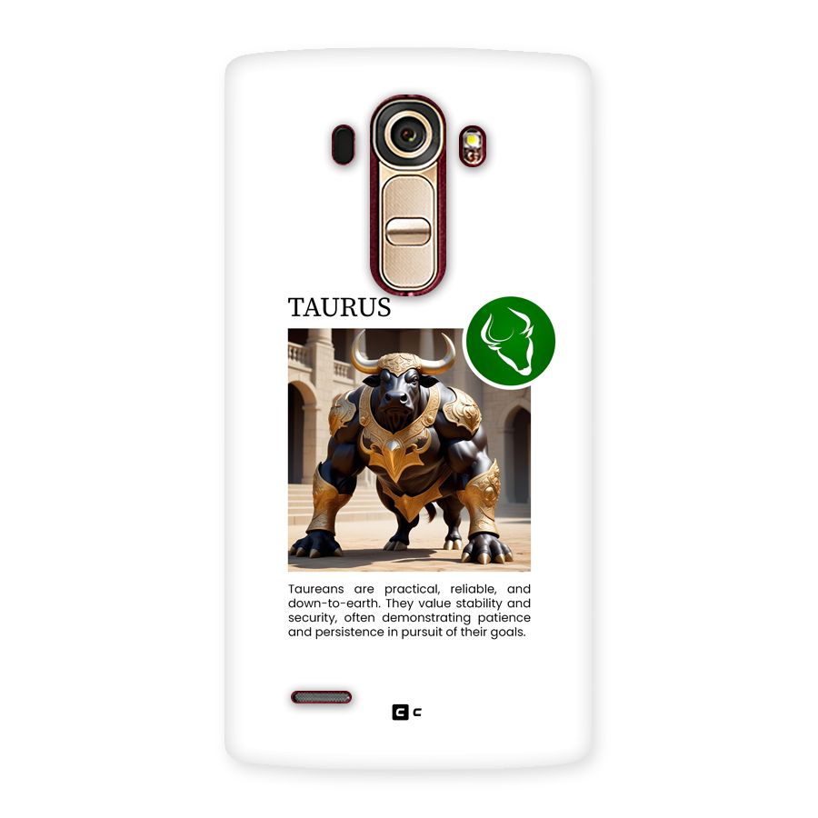 Towering Taurus Back Case for LG G4