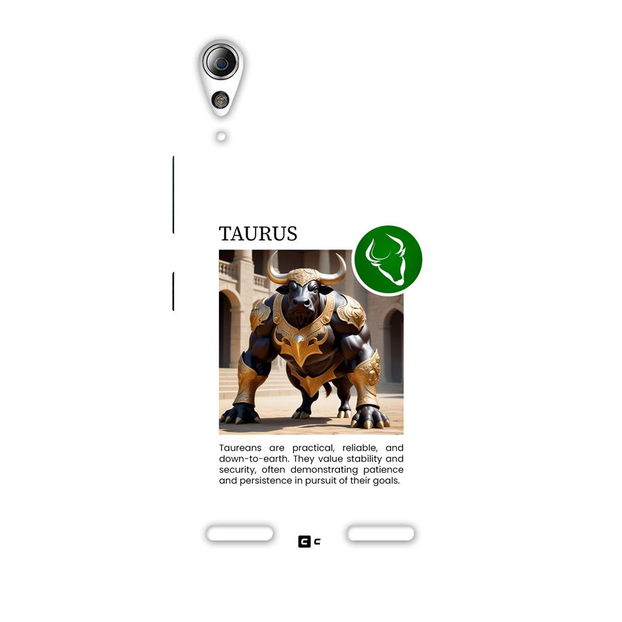 Towering Taurus Back Case for Lenovo A6000