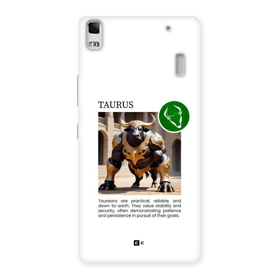 Towering Taurus Back Case for Lenovo A7000