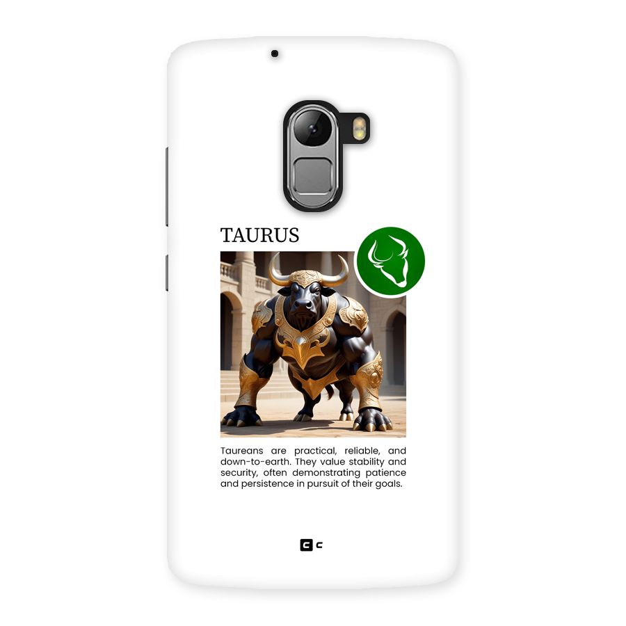 Towering Taurus Back Case for Lenovo K4 Note