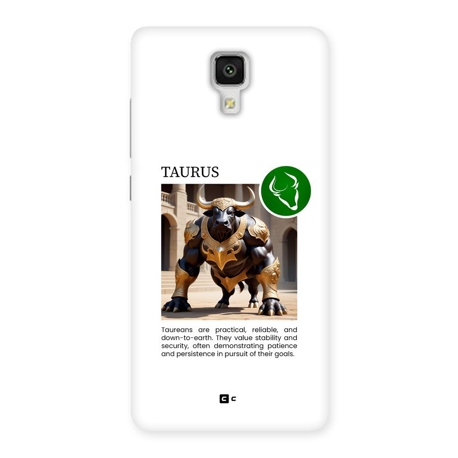 Towering Taurus Back Case for Mi4