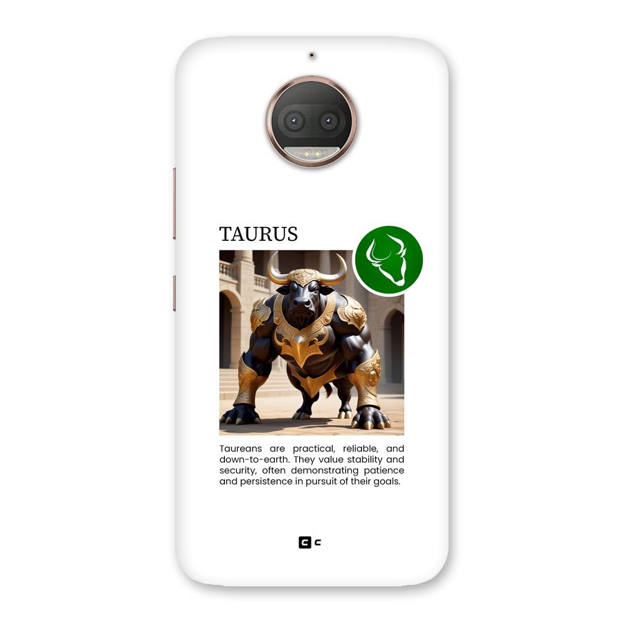 Towering Taurus Back Case for Moto G5s Plus