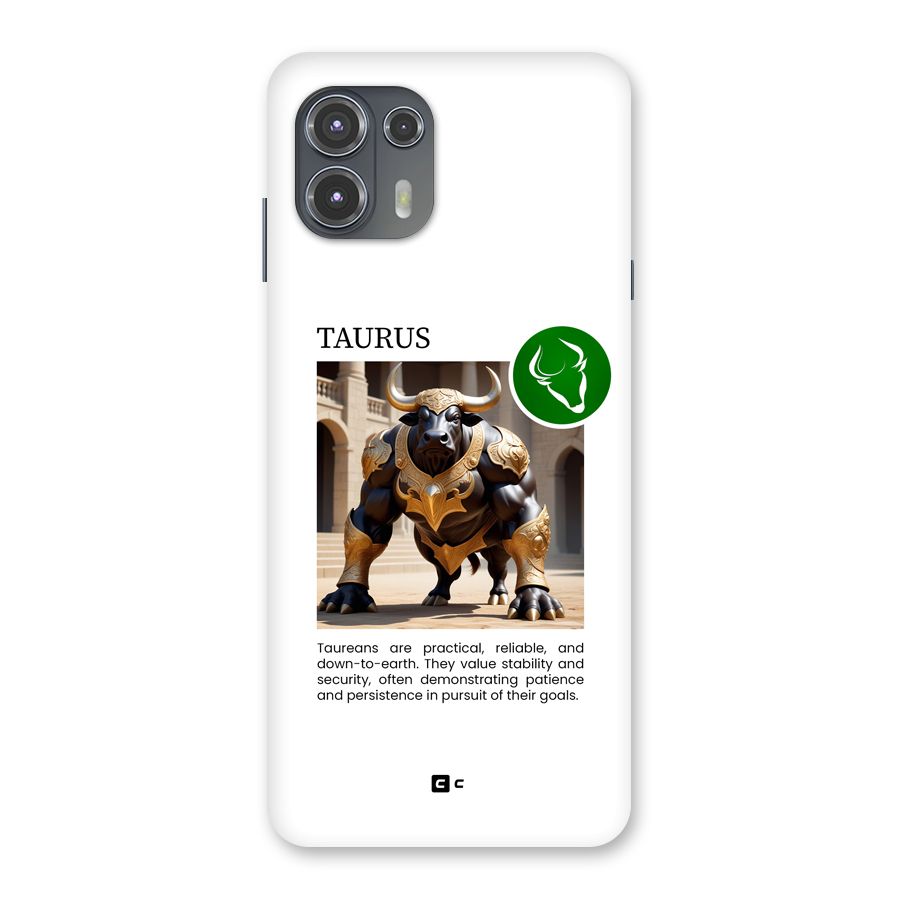 Towering Taurus Back Case for Motorola Edge 20 Fusion