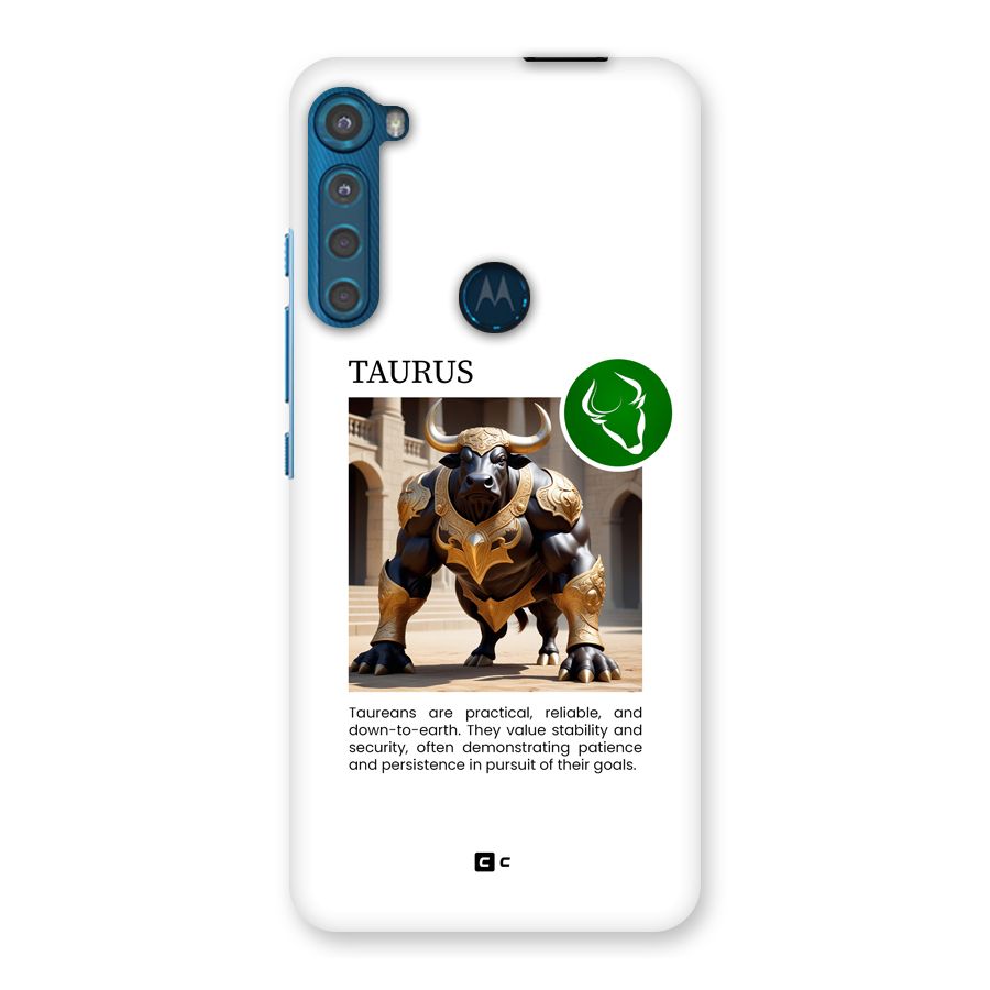 Towering Taurus Back Case for Motorola One Fusion Plus