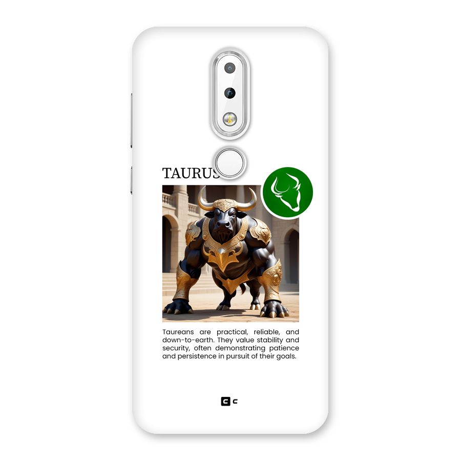 Towering Taurus Back Case for Nokia 6.1 Plus