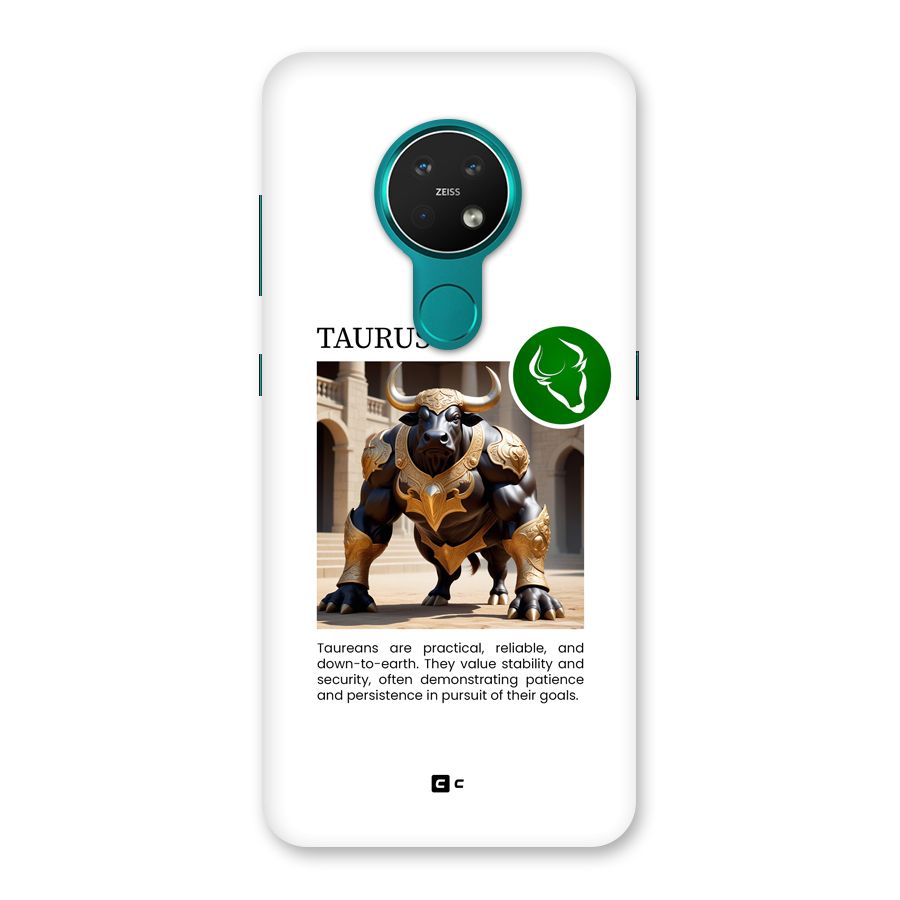 Towering Taurus Back Case for Nokia 7.2