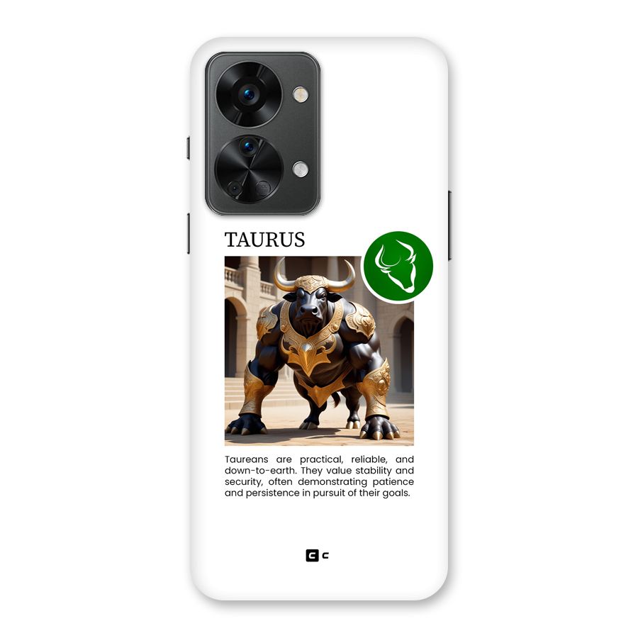 Towering Taurus Back Case for OnePlus Nord 2T