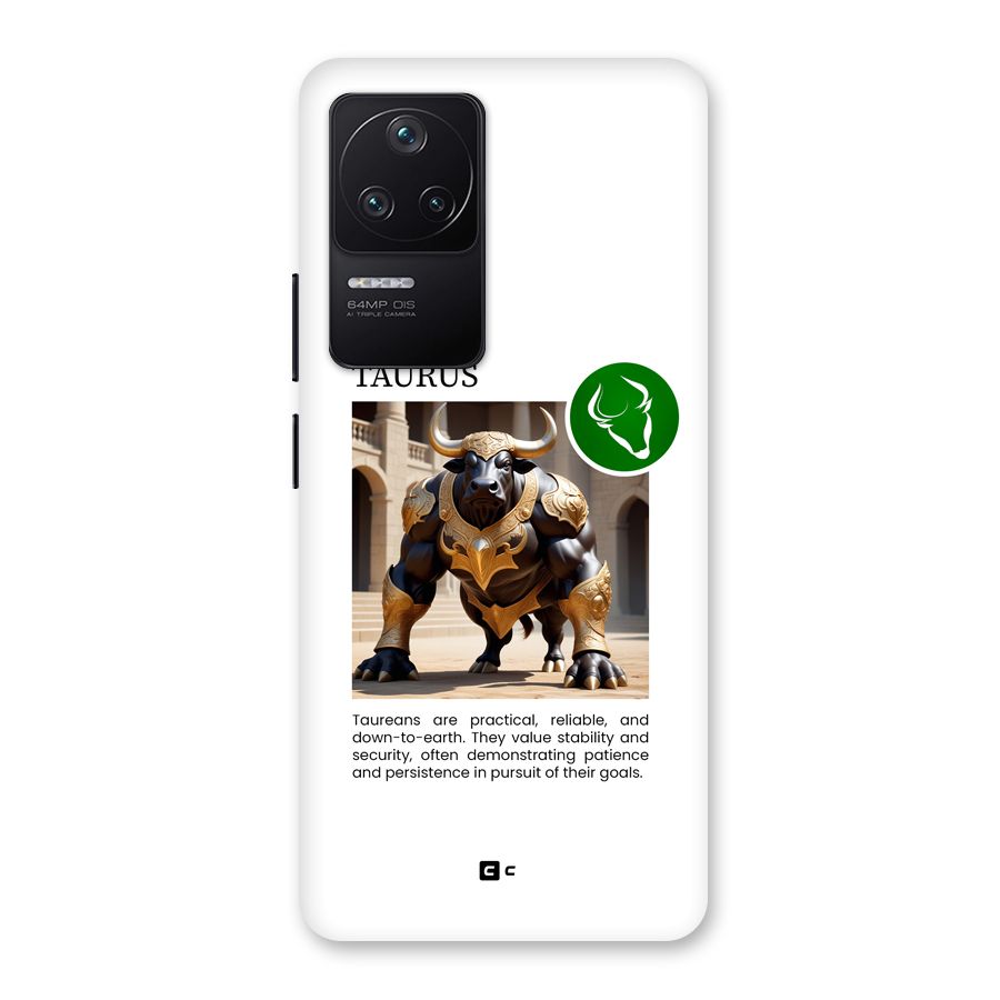 Towering Taurus Back Case for Poco F4 5G