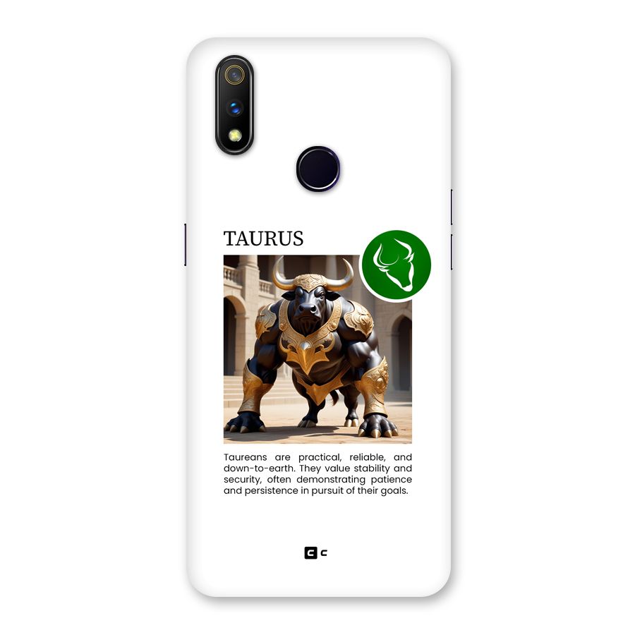 Towering Taurus Back Case for Realme 3 Pro