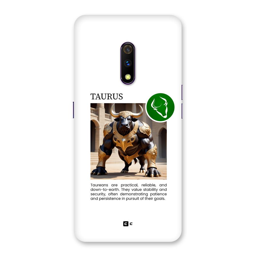Towering Taurus Back Case for Realme X
