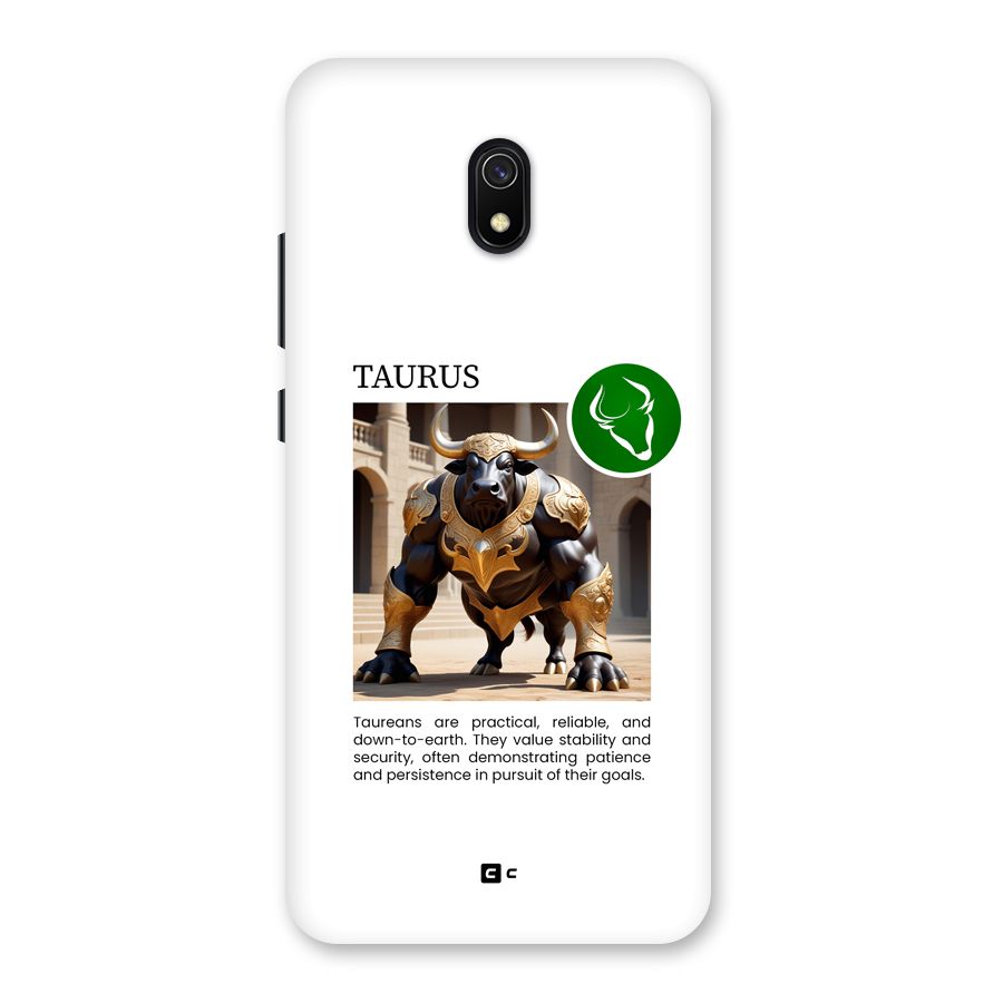Towering Taurus Back Case for Redmi 8A