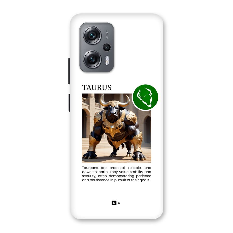 Towering Taurus Back Case for Redmi K50i