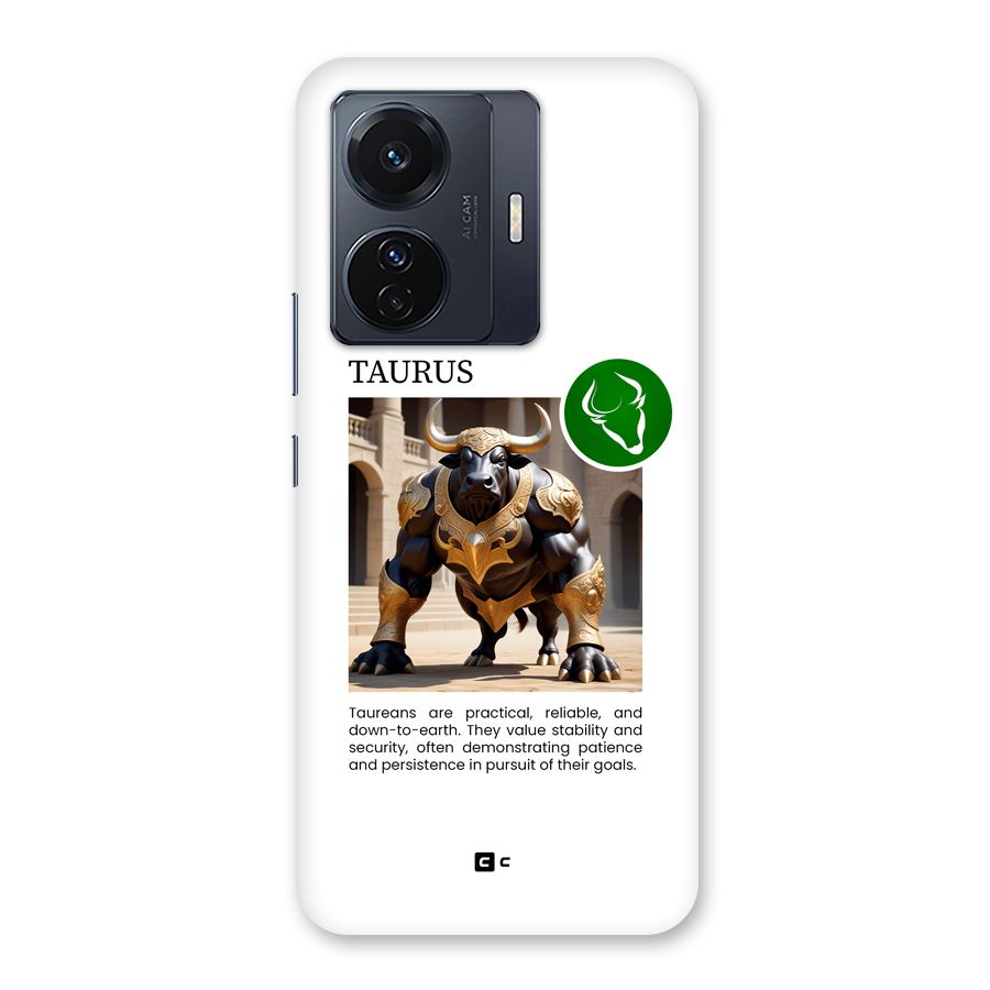 Towering Taurus Back Case for Vivo T1 Pro