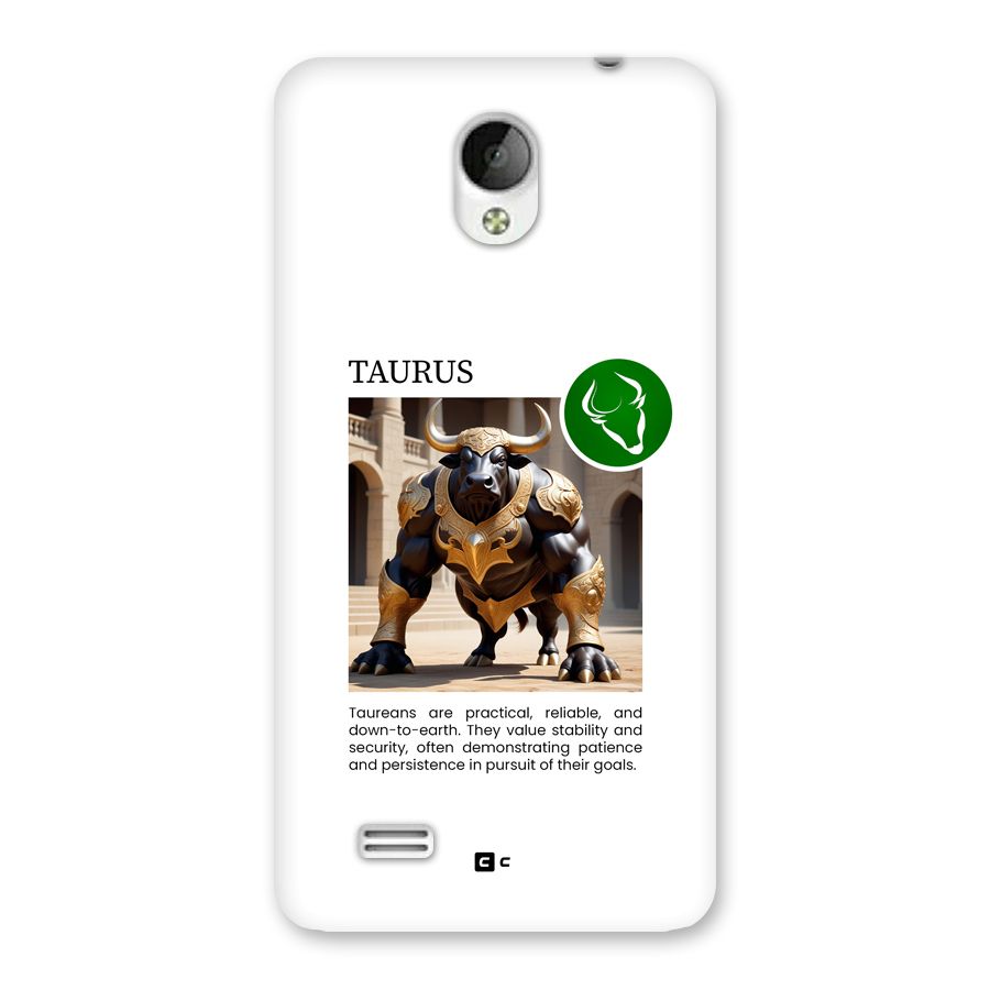 Towering Taurus Back Case for Vivo Y21