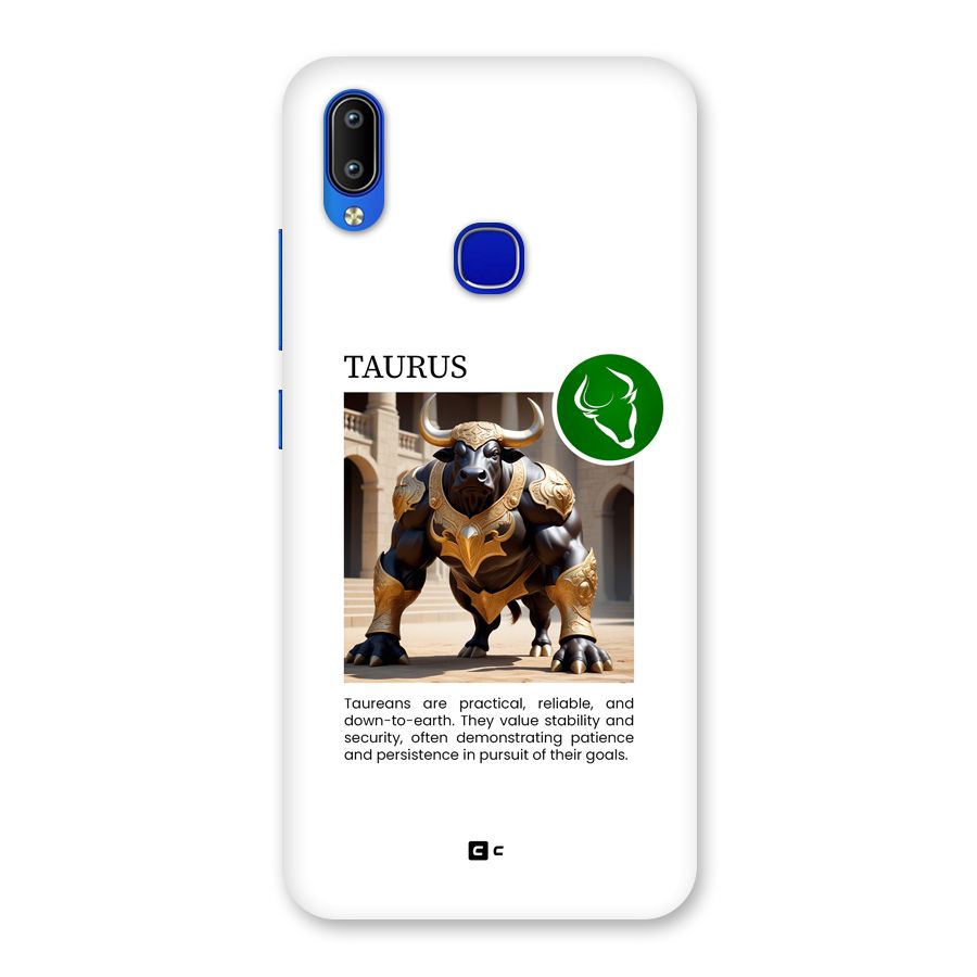 Towering Taurus Back Case for Vivo Y91