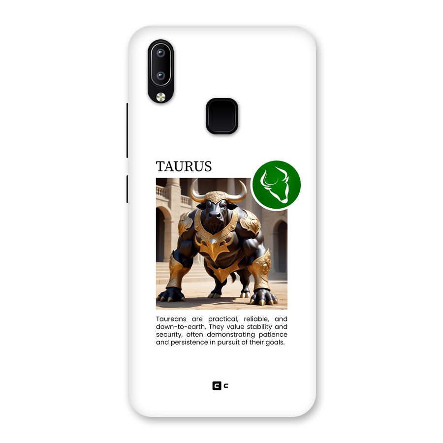 Towering Taurus Back Case for Vivo Y93
