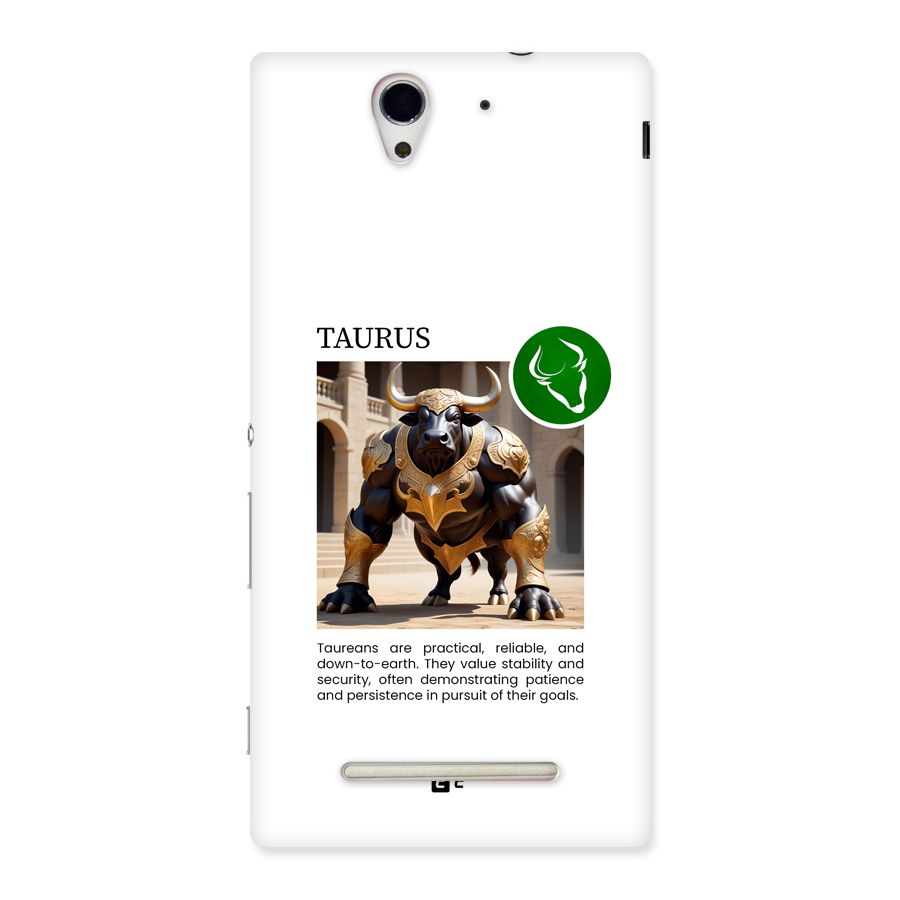 Towering Taurus Back Case for Xperia C3
