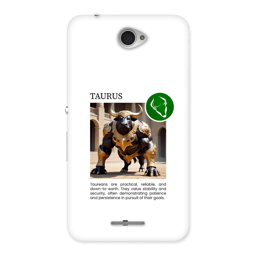 Towering Taurus Back Case for Xperia E4