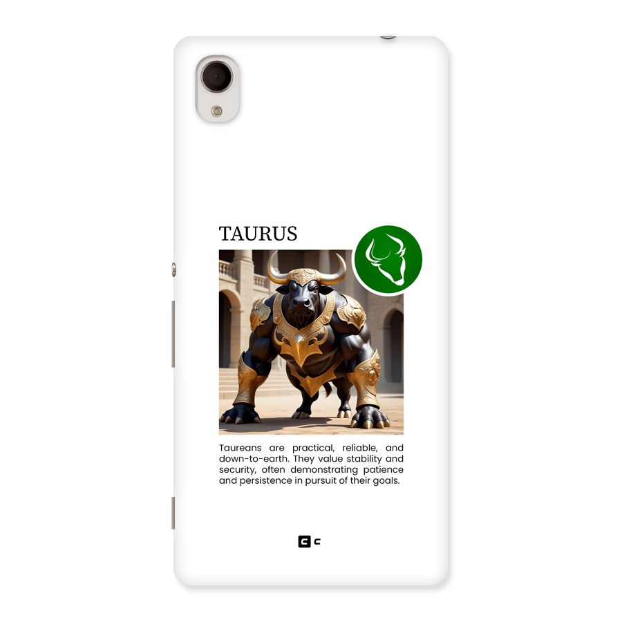 Towering Taurus Back Case for Xperia M4