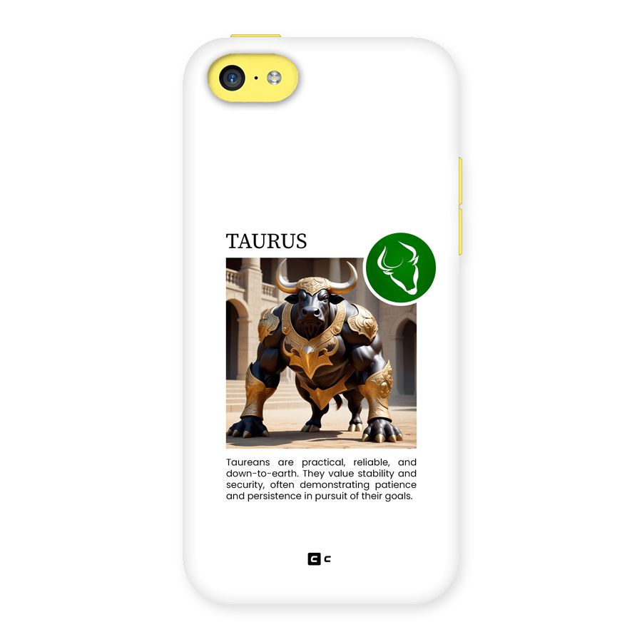 Towering Taurus Back Case for iPhone 5C