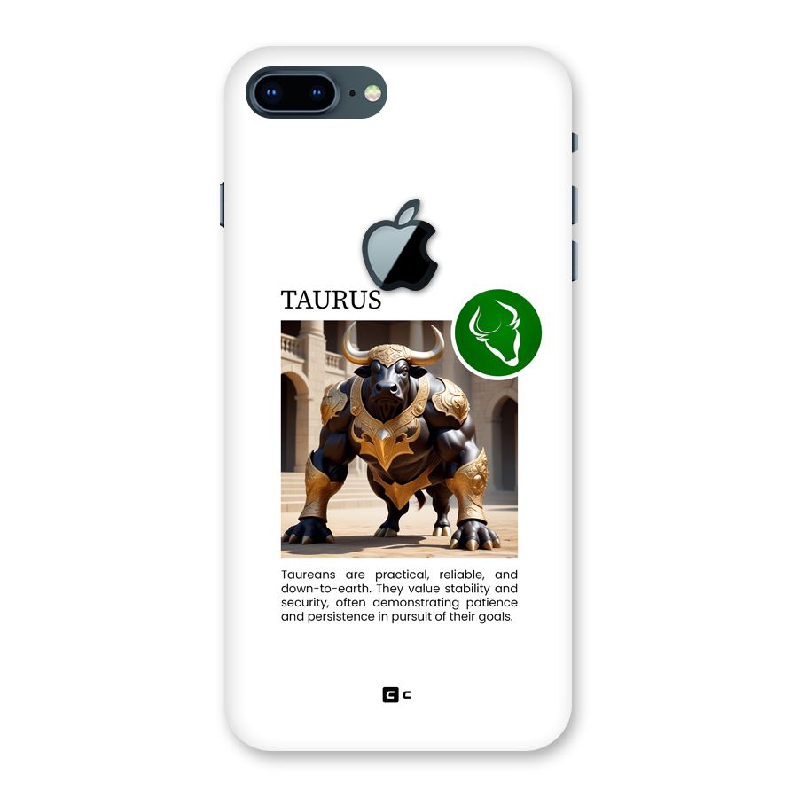 Towering Taurus Back Case for iPhone 7 Plus Apple Cut