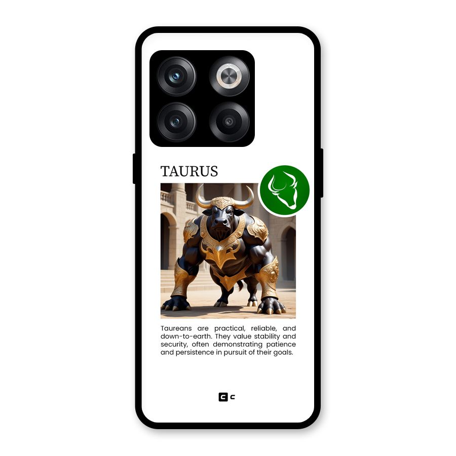 Towering Taurus Glass Back Case for OnePlus 10T
