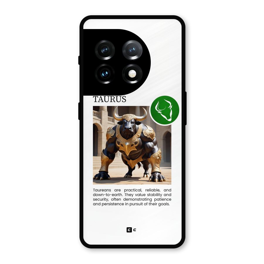 Towering Taurus Metal Back Case for OnePlus 11