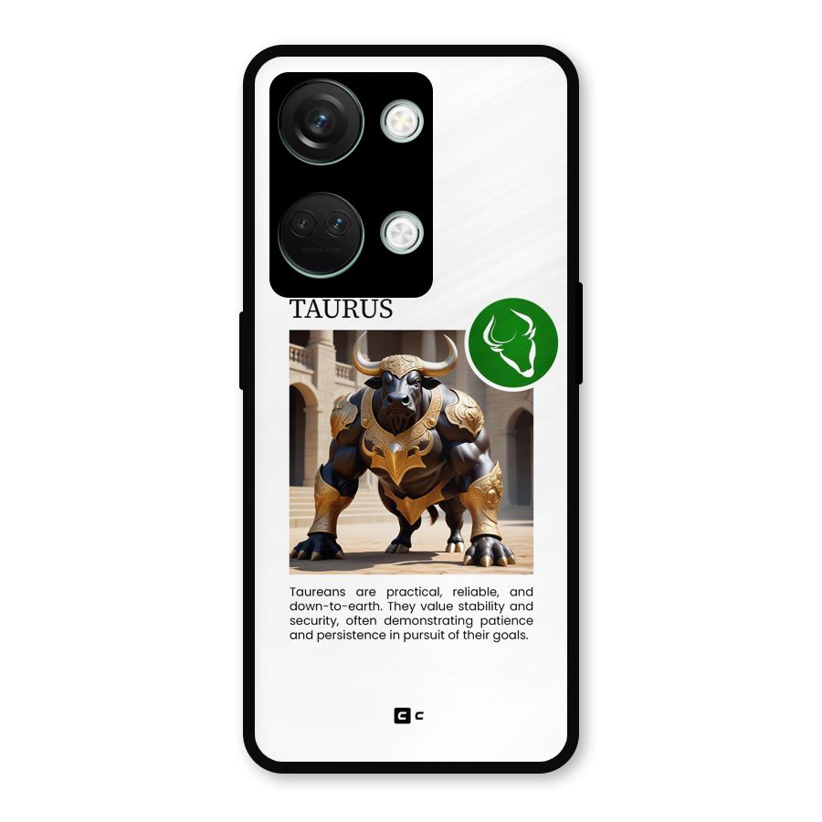 Towering Taurus Metal Back Case for OnePlus Nord 3