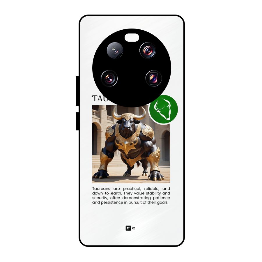 Towering Taurus Metal Back Case for Xiaomi 13 Ultra