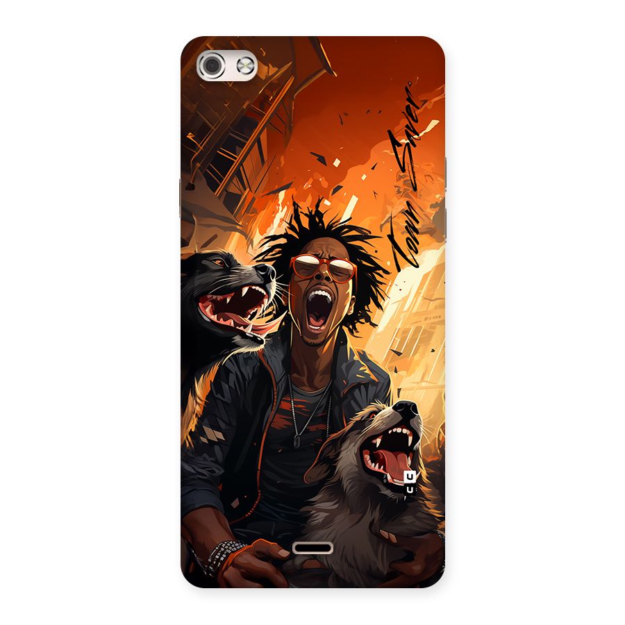 Town Saver Dogs Back Case for Canvas Silver 5