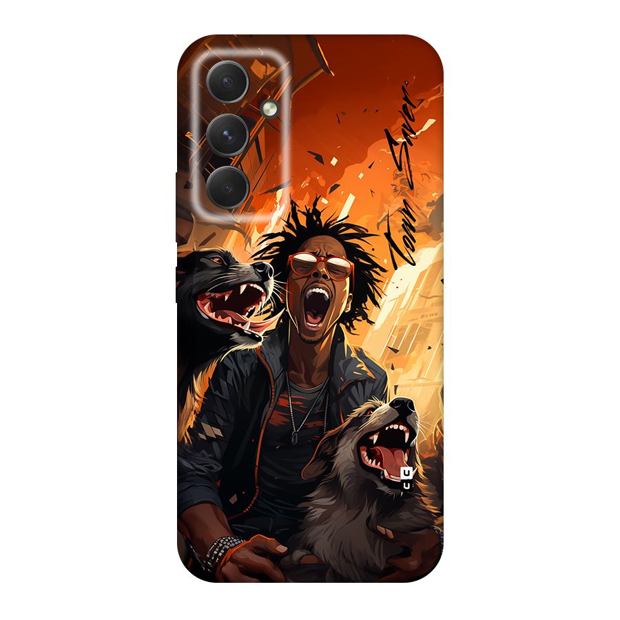 Town Saver Dogs Back Case for Galaxy A54