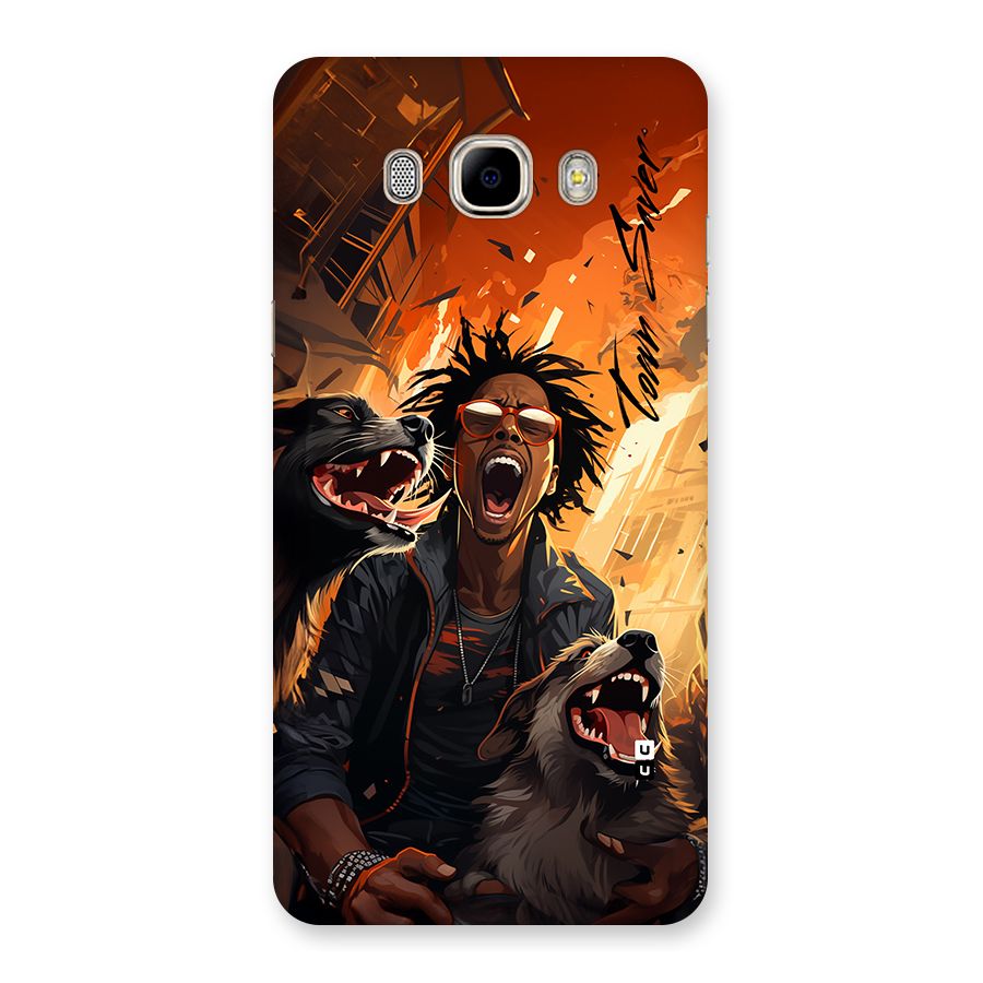 Town Saver Dogs Back Case for Galaxy J7 2016