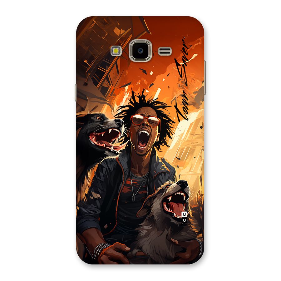 Town Saver Dogs Back Case for Galaxy J7 Nxt
