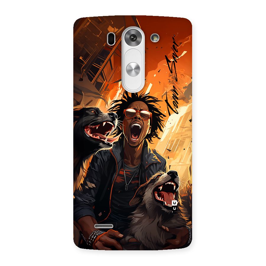 Town Saver Dogs Back Case for LG G3 Beat