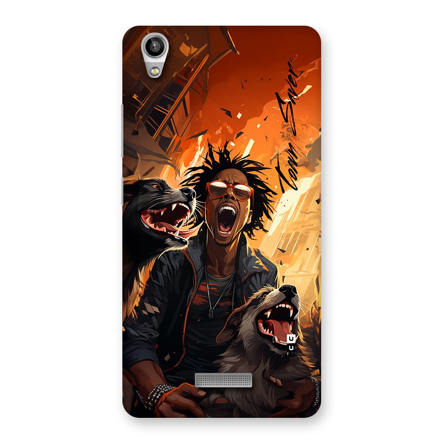 Town Saver Dogs Back Case for Lava Pixel V1