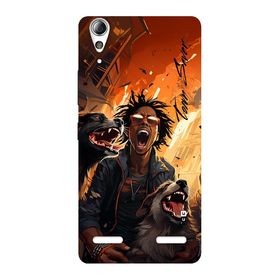 Town Saver Dogs Back Case for Lenovo A6000 Plus